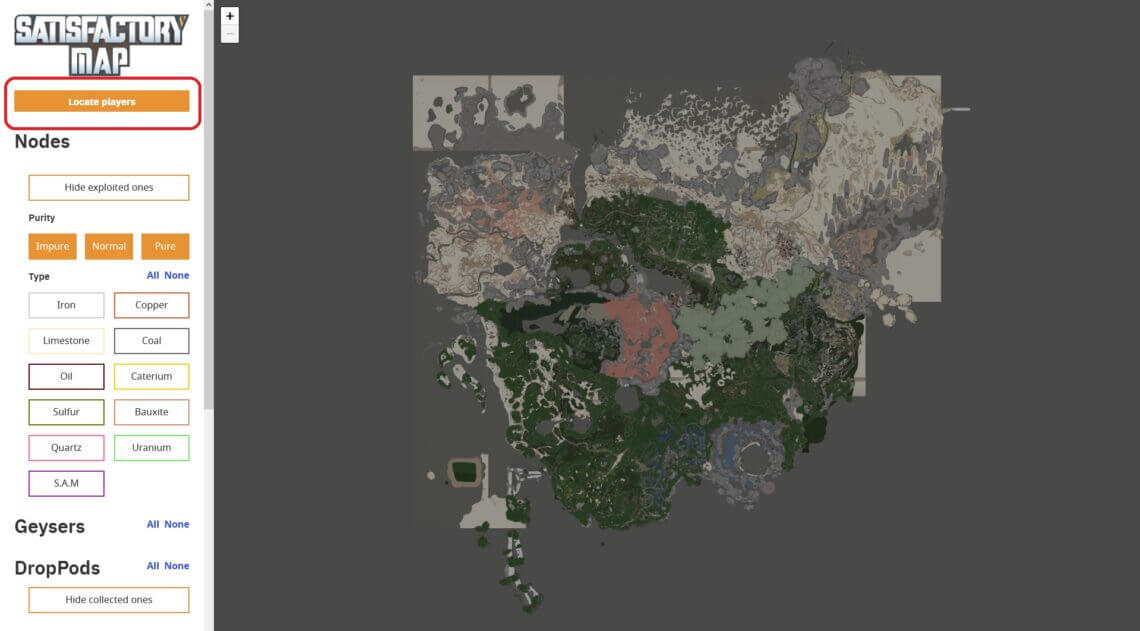 Satisfactorio Mapa Interactivo Del Mundo Recursos Discos G Iseres