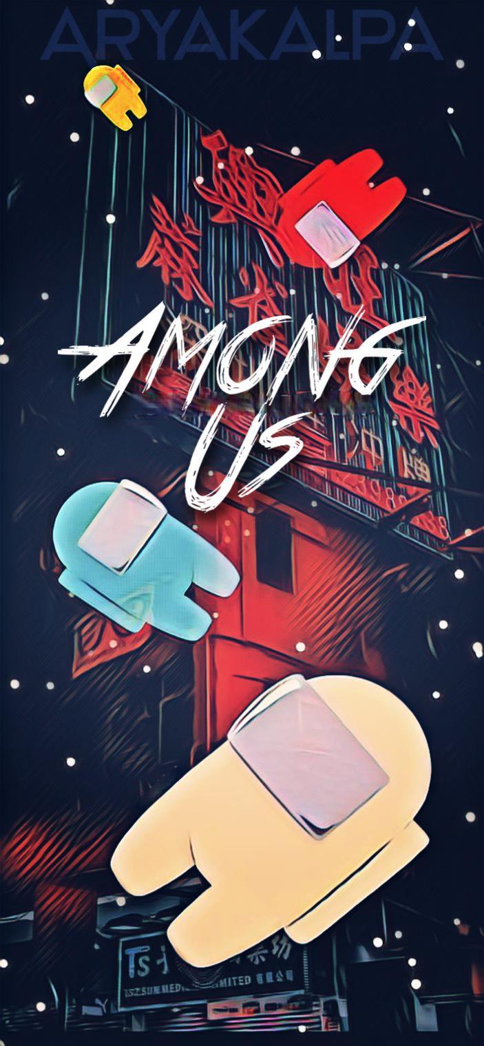 Лучшие обои Among Us на мобильный телефон