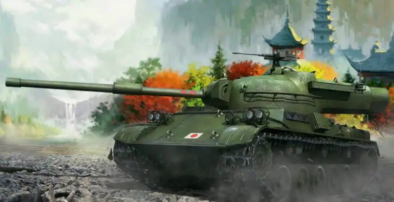 STA-2 japán prémium tank tier 8 WOT
