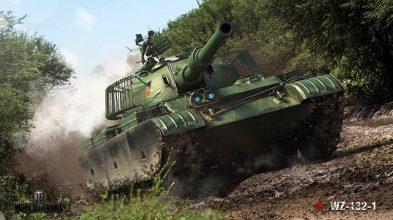 WZ-132-1 — китайский легкий танк 10 уровня WOT