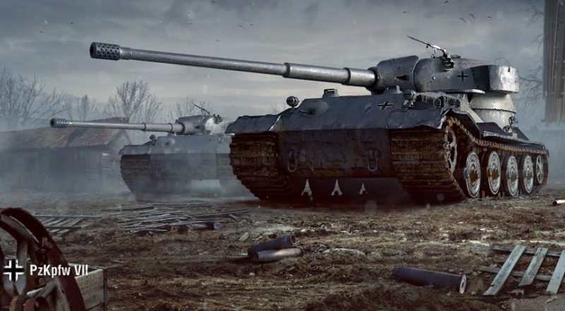 Pz.Kpfv. VII - немецкий тяжёлый танк 10 уровня WOT