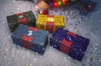 Новогодние большие коробки в WOT