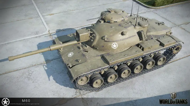 M60: обзор американского среднего танка WOT