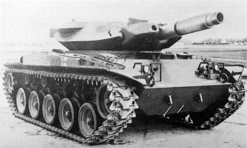 Overview of the T49 on land mines - an American light tank of the 9th ...