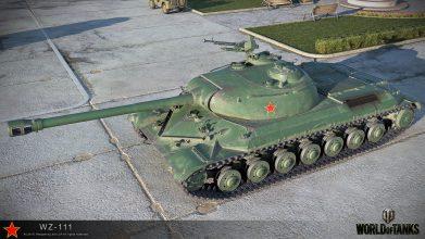 WZ-111 — китайский премиум танк 8 уровня WOT