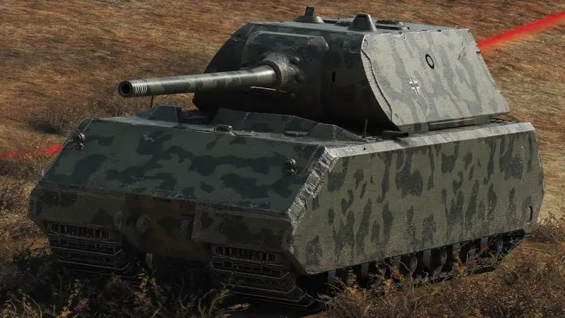 Преглед на тежък танк Maus ниво 10 в World of Tanks