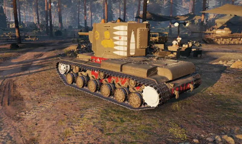 KV-2 (R) - Razina 6 SSSR TT u World of Tanks