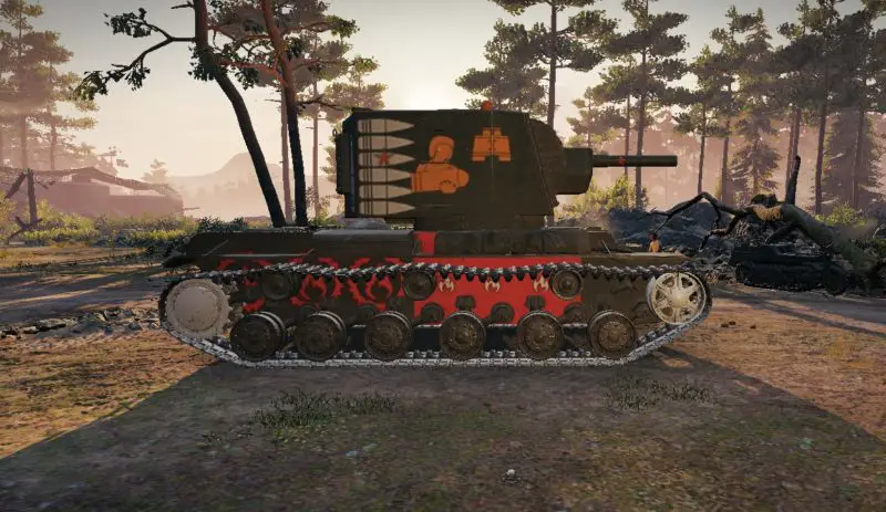 KV-2 (R) – 6 pakopos TSRS TT tankų pasaulyje