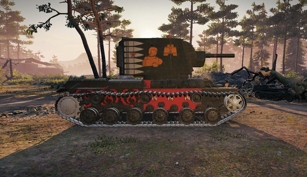 Обзор КВ-2 (Р) — премиумного советского ТТ 6 уровня в World of Tanks