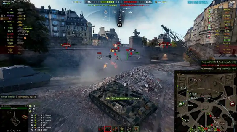Hvordan spille tunge stridsvogner i World of Tanks