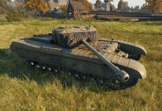 A43 BP prototype — тяжелый прем танк Великобритании