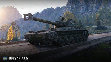 UDES 14 Alt 5 — шведский средний танк 8 уровня в World of Tanks