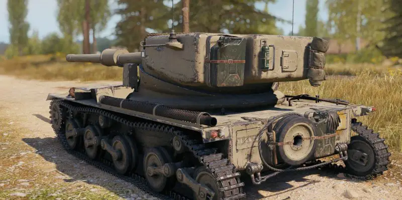 Manticore - brittisk lätt tank tier 10 i World of Tanks