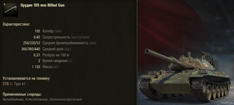 Гайд для STB-1 — японский средний танк 10 уровня в World of Tanks