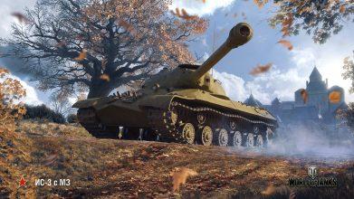 ИС-3 с М3 — советский тяжелый прем танк 8 уровня