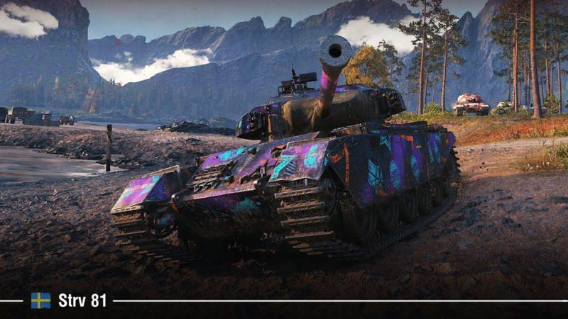 Обзор Strv 81 Primo Victoria шведский прем танк 8 уровня