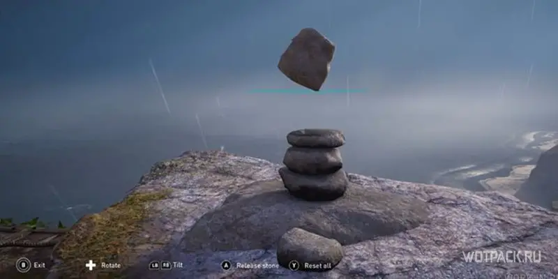 Assassin's Creed: Valhalla пирамидка из камней 