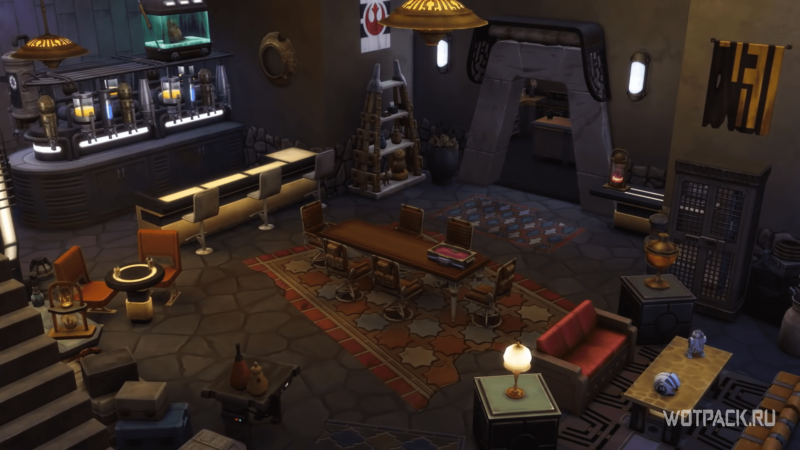 The Sims 4 Star Wars новый декор