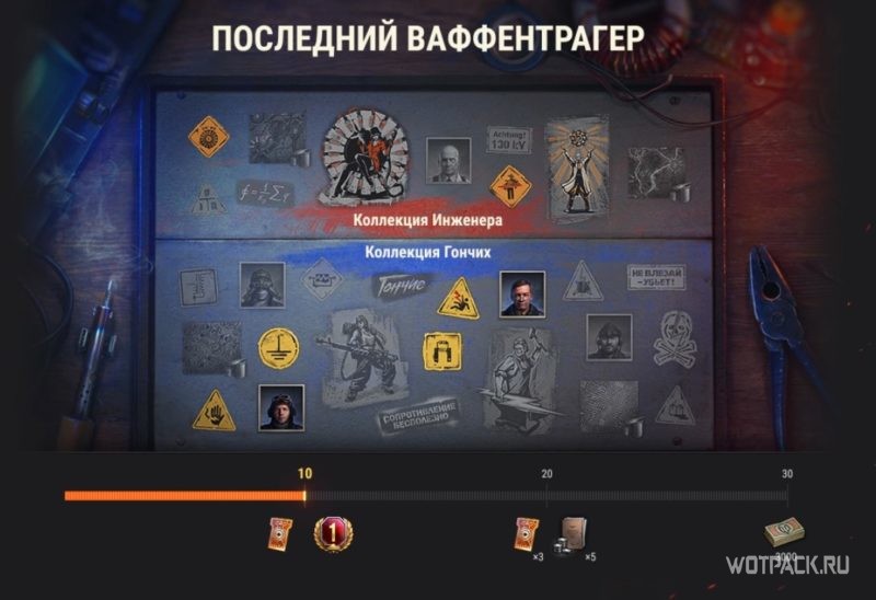 общая шкала прогресса