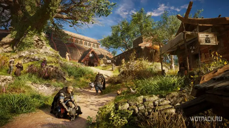 Assassin's Creed Valhalla пустые локации