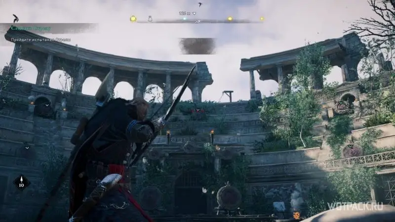 Assassin's Creed: Valhalla – Эйвор стреляет из лука по мишеням