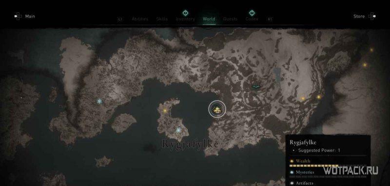 Assassin's Creed: Valhalla карта сокровищ. Где найти все золотые слитки