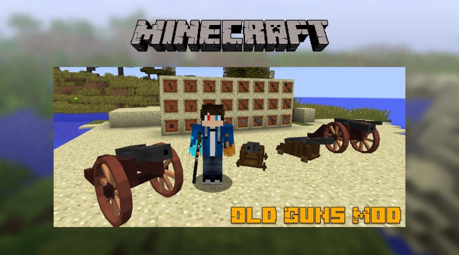 mods อาวุธที่ดีที่สุดสำหรับ Minecraft