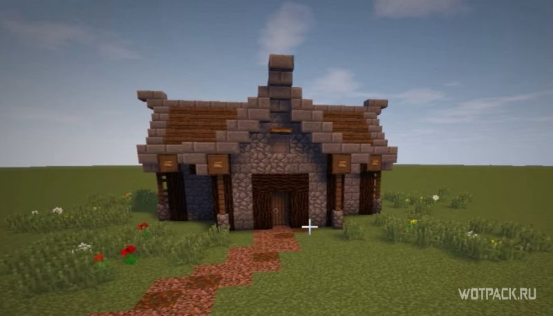 Casa Medieval Simples Minecraft Map