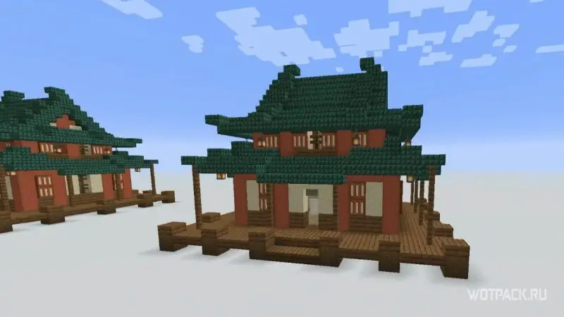 Minecraft – японский домик