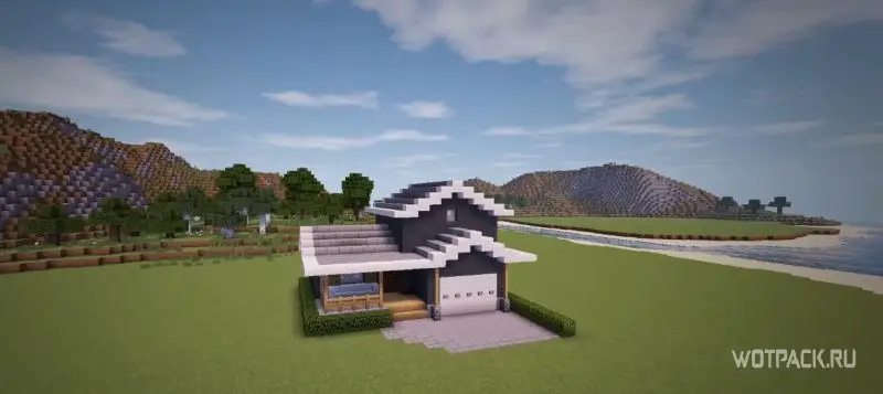 Minecraft – пригородный дом