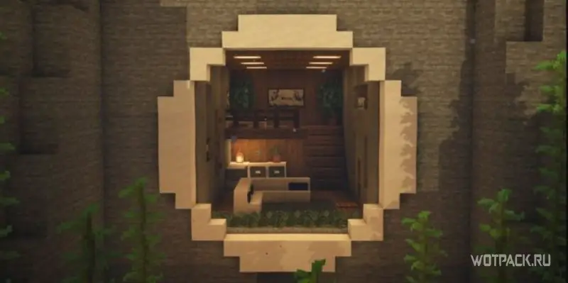 Minecraft дом под водой как построить