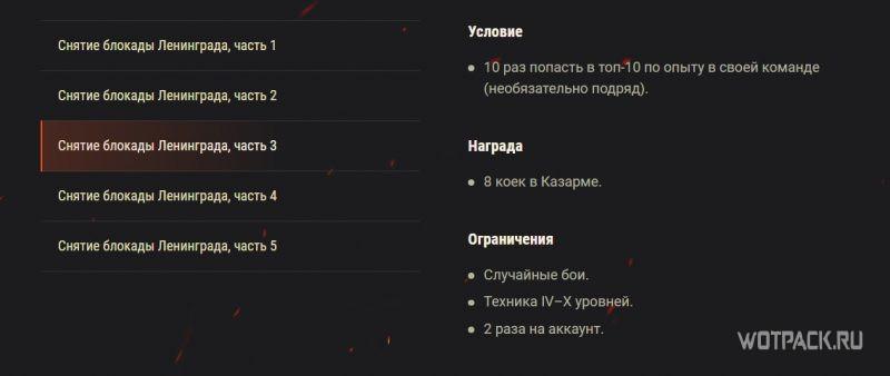 «Снятие блокады Ленинграда»