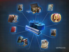 Официально: обмен чертежей на игровые ценности в World of Tanks