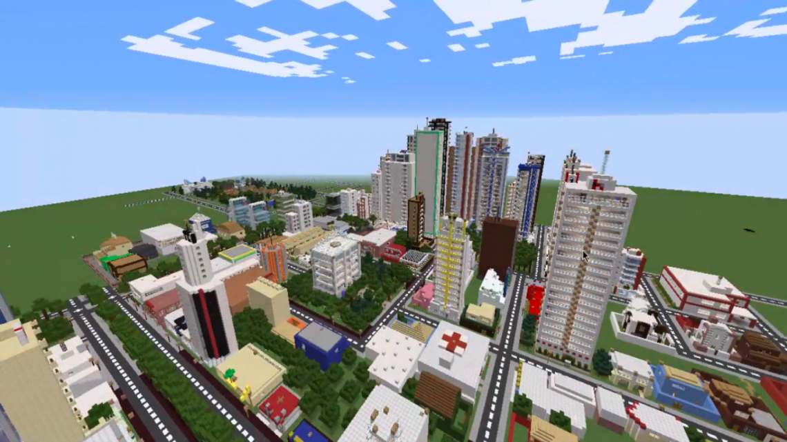 Os melhores mapas da cidade para Minecraft