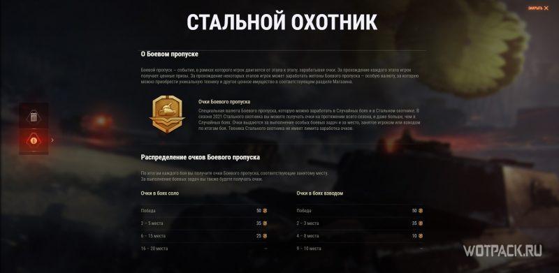 боевой пропуск в СО
