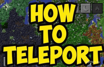 Как телепортироваться в Minecraft Java и Pocket Edition