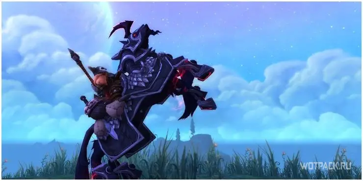 World of Warcraft. Прославленный полночный скакун