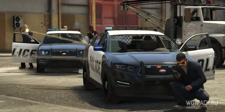 GTA V. Полиция