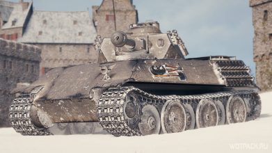 Обзор VK 28.01 mit 10,5 cm L28 – награда ветеранам 2021 в World of Tanks