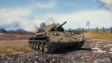 Обзор подарочного Т-34 с Л-11 в WoT: какое выбрать оборудование и перки экипажа