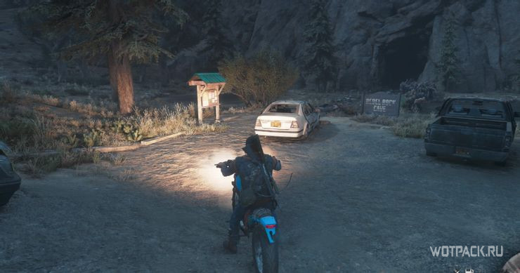 Days Gone пещера Ребел Рок