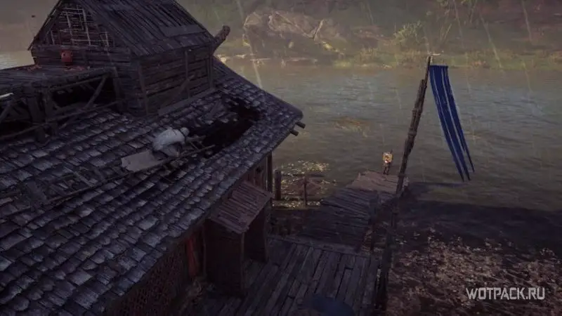 Assassin’s Creed Valhalla: Wrath of the Druids – Эйвор на крыше