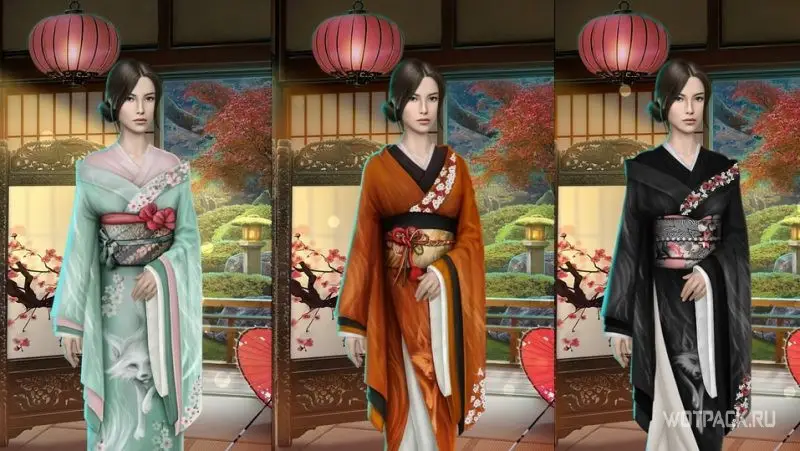 Легенда Ивы кимоно от Кадзу
