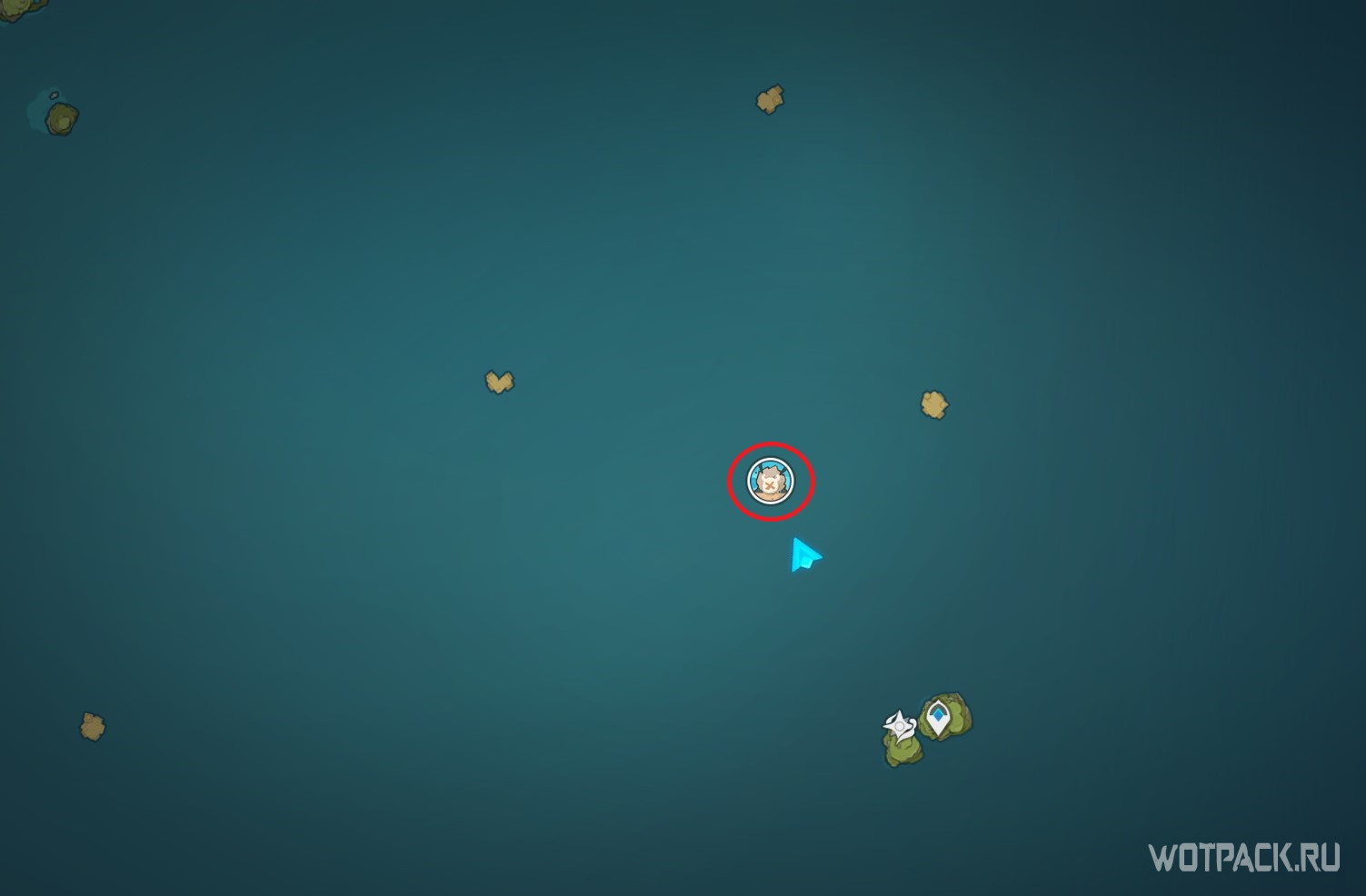 How to collect all the shiny shells in Genshin Impact Ships