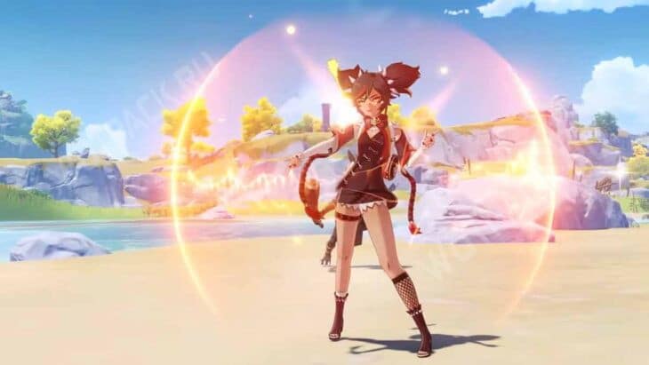 Синь Янь в Genshin Impact: гайд по выбору оружия, артефактов и лучшие команды