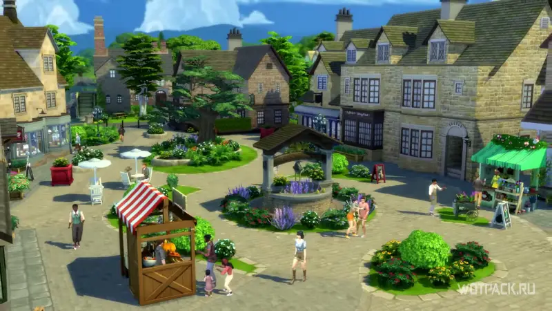 De Sims 4 Country Life nieuwe stad
