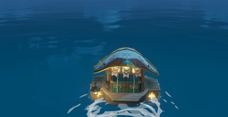 Как всегда плыть быстро на волноходе в Genshin Impact💡Лайфхак💡