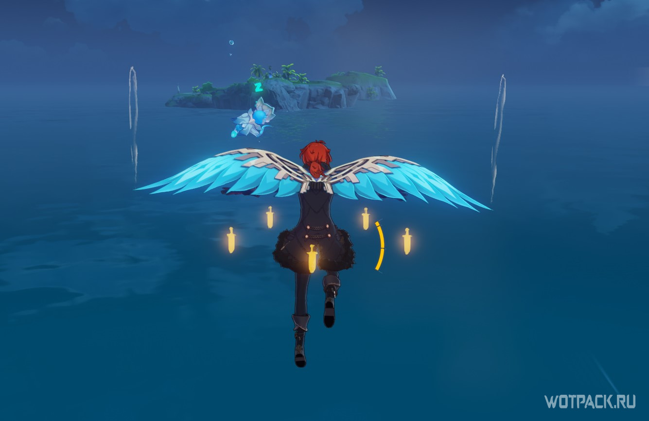 Как всегда плыть быстро на волноходе в Genshin Impact💡Лайфхак💡