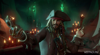 Капитан Джек Воробей отправляется в Sea Of Thieves