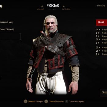 The Witcher 3 – Armor Master of Wolf School
